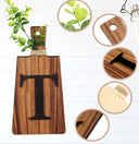 Turtle King Rustic Farmhouse Kitchen Wall Decor – ‘EAT’ Cutting Board Sign Set for Dining Room or Pantry – Vintage Wood Hanging Letters