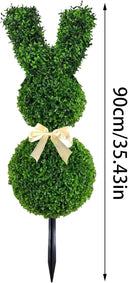 Artificial Bunny-Shaped Topiary