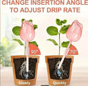 Pink Tulip Plant Watering Balls Suitable For Indoor And Outdoor Plants Automatic Plant Drippers Automatic Watering
